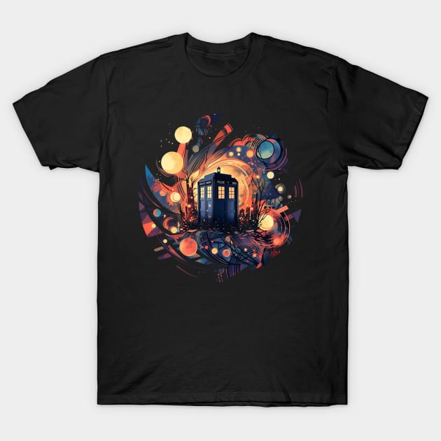 dr who T-Shirt by a cat cooking